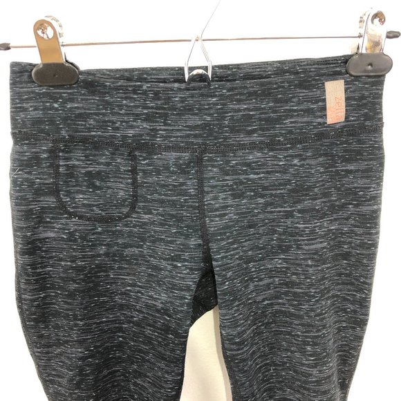 Zella Girl Black Heather Leggings - Picture 3 of 5